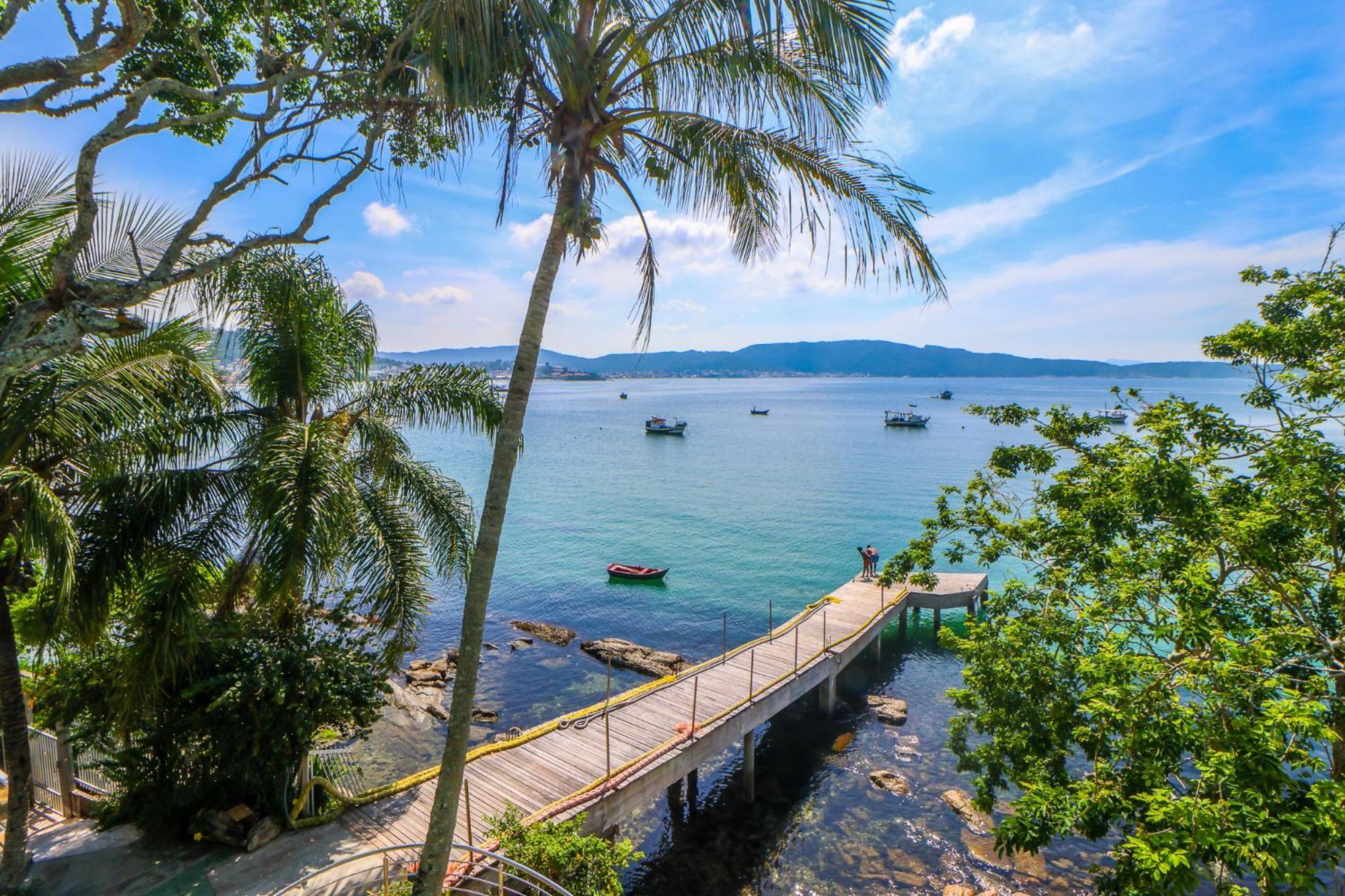 Pousada Praia Da Lagoinha 邦比尼亚斯 外观 照片