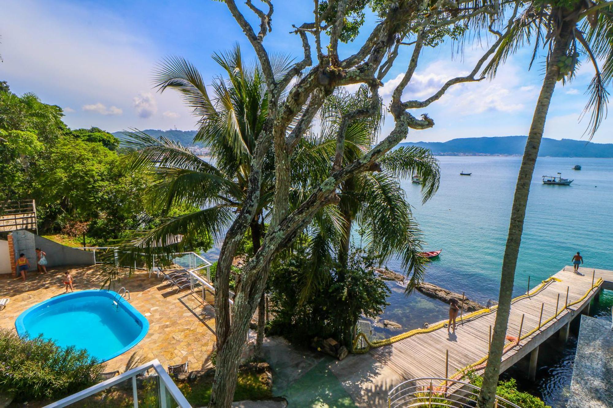 Pousada Praia Da Lagoinha 邦比尼亚斯 外观 照片